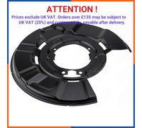Brake Disc Dust Shields left rear for BMW | HTO-BM-040, 34216792247