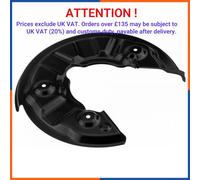 Brake Disc Dust Shields rear left for VW | HTO-WW-079, 9535873