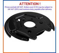 NTY HTO-TY-059 Brake disc backing plate