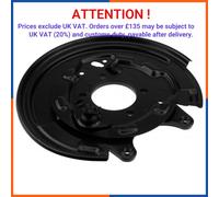 NTY HTO-TY-063 Splash Panel, brake disc