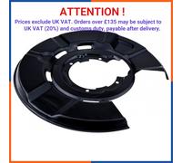Brake Disc Dust Shields right rear for BMW | HTO-BM-051, 34212283254