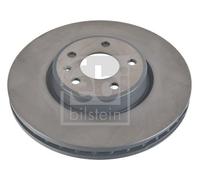 FEBI BILSTEIN Brake Disc 107505 Front Vented 317.7 mm Pair