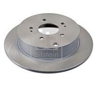 2x Brake Discs Pair Solid Rear 302mm 108444 Febi Set MN102438 MR955407 MR955408
