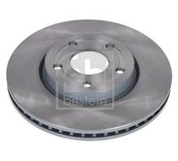2x Brake disc Front Axle internally vented 179497 FEBI BILSTEIN for FORD PUMA