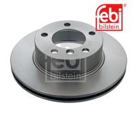 2x Brake disc Front Axle internally vented 23535 FEBI BILSTEIN for BMW 1