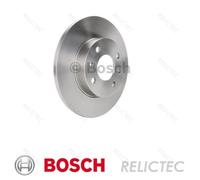 Bosch BD282 Brake Discs - 0 - ECE-R90 Certified - 1 Set of 2 Discs