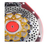 Brake Disc Floating Disc Electric Motorcycle Brake Accessories For Jin Zhan Third/Fourth Generation Mesh 260 Discs