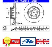 Rear Brake Disc VW Audi:PASSAT,A4 8D0615601D 3B0615601B