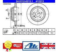 Rear Brake Disc MB:W447,VITO,V A4474230012 4474230012