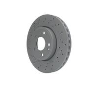 Brake disc ATE 24.0128-0262.1 for MERCEDES-BENZ A-CLASS (W176) 2.0 2013-2018