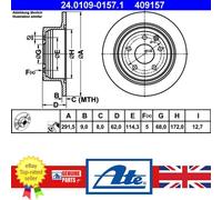 Brake Disc For Nissan ALTIMA BLUEBIRD JUKE NV200 PULSAR 43206-JA00A
