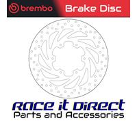 Brembo Front Brake Disc for Piaggio 300 Beverly S 11> Serie Oro (Gold Series)