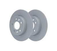 ATE Brake Disc 24.0110-0220.1 - Solid, Pack of 2 L&R - Fits Renault Laguna I, Safrane 1.8 16V