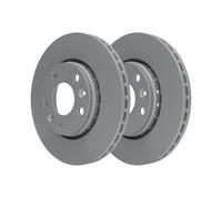 ATE Brake Disc 24.0124-0221.1 - Front - 1 pc