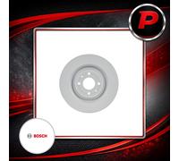 Brake Disc Front Coated 323mm Diameter Fits Citroen DS3 Peugeot 208 BOSCH