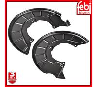 Brake Disc Splash Panel fits SKODA YETI 5L Front Left 09 to 17 Guard Plate Febi