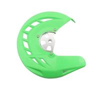 Brake Disc Guard Fit For Kawasaki KLX250 KLX450R KX125 KX250 KX250F KX450F KX KLX 250 450 2006-2020 Front Brake Disc Protection Cover Rear Brake Disc Guard(15mm green)