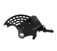 Brake Disc Guard Protector Brake Disc Shield Front Rear Brake Disc Guard Protector Fork Bottom Shoe Guard Fit For Yamaha YZ 125 250 450 YZ125 YZ250 YZ250F(B (Black))