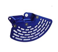 Brake Disc Guard Protector Brake Disc Shield Front Rear Brake Disc Guard Protector Fork Bottom Shoe Guard Fit For Yamaha YZ 125 250 450 YZ125 YZ250 YZ250F(A (Blue))