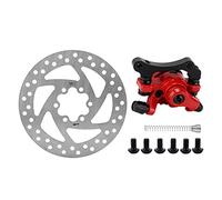 Brake Disc Kit, Electric Scooter Brake Disc, 140mm Brake Disc Caliper Kit 6-Hole Aluminum Alloy Wear Resistance for Electric Scooter