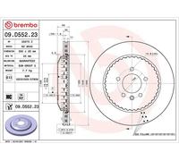 Brake Disc LAND ROVER DEFENDER P300 Si4 09.D552.23