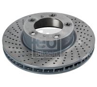 Brake Disc Left Front Fits Porsche Cayman Boxster FEBI BILSTEIN 108213
