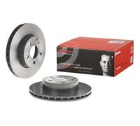 2x Brake disc internally vented 09.A736.11 BREMBO for MERCEDES-BENZ C-CLASS