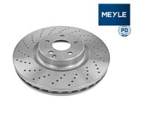 2x Brake disc Front Axle perforated/vented 083 521 2112/PD MEYLE