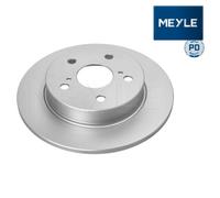 2x Brake disc Rear Axle solid 30-15 523 0116/PD MEYLE for TOYOTA SUZUKI