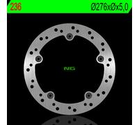 Ng 1023984 Round Brake Disc Silver