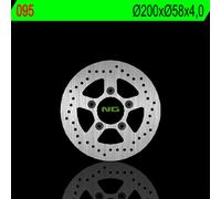 Ng 1023887 Round Brake Disc Silver