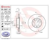 Brembo 09.C657.11 Brake Disc