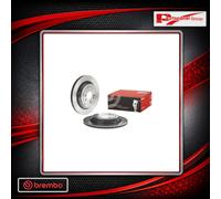09.R124.21 Rear Brake Discs 2 Pieces Pair 330mm Diameter Vented Braking Brembo
