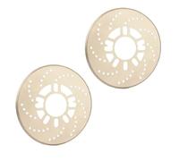 Brake Disc Rotor 2pcs Disc Brake Rotor Cover For 14" Drum Decorative Aluminum Dust-proof For Auto Rear Wheel Tools Universal
