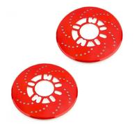 Brake Disc Rotor 2pcs Disc Brake Rotor Cover For 14" Drum Decorative Aluminum Dust-proof For Auto Rear Wheel Tools Universal