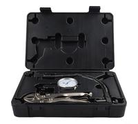 Brake Disc Runout Tester 0-10mm Range 0.01mm Resolution with 13.7in Adjustable Flexible Arm and Clamp for Dial Indicator, Flatness Measurement for Disc Brakes, Wheels(0 to 10)