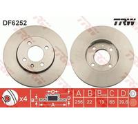 Brake Disc SEAT Mii electric DF6252