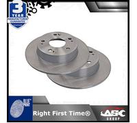 Brake Disc Set - Rear - 260mm - fits Acura TSX - Honda Accord Vll, Civic Vl