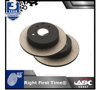 Brake Disc Set - Rear - 281mm - fits Toyota Rav lll, Rav 4 lV - 42431-42060