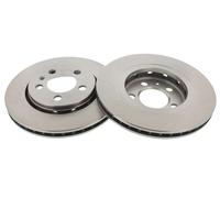 Brake disc set rear axle 256x22 conversion VW Golf 4 Audi A3 bolt circle 5x112