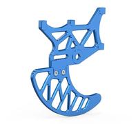 Brake Disc Shield Front Rear Brake Disc Guard & Front Fork Leg Guards Fit For Surron X S L1E X160 X260 Brake Disc Guard Protector(Blue Rear)