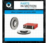 Brake Disc Single Vented fits AUDI A4 B9 3.0D Front 2018 on 349mm Brembo