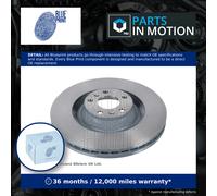 Brake Disc Single Vented fits AUDI A6 C6 3.2 Front 09 to 11 CALA 360mm Quality