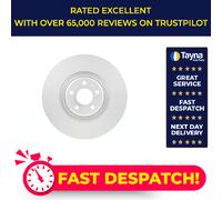 Brake Disc Single Vented fits AUDI A8 D4 2.5 Front 12 to 16 356mm Genuine Bosch