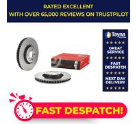 Brake Disc Single Vented fits AUDI Q5 FY, FYT 3.0D Front 2017 on 349mm New