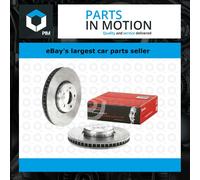 Brake Disc Single Vented fits BMW 525D F10, F11 3.0D 10 to 11 348mm Brembo New