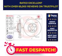 Brake Disc Single Vented fits BMW 550 F10, F11 4.4 10 to 17 348mm Brembo Quality