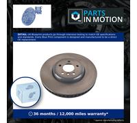 Brake Disc Single Vented Front Right 374mm ADB1143118 Blue Print 34116785676 New