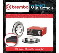 Brake Disc Single Vented fits BMW 730D G11 3.0D Rear 15 to 20 330mm Brembo New