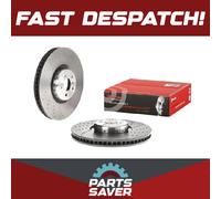 Brake Disc Single Vented fits BMW 730F G11 3.0D 15 to 20 395mm Brembo Quality